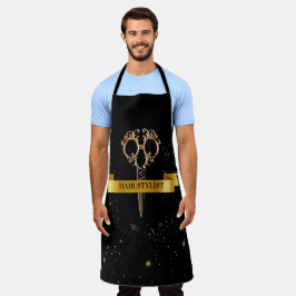 プロフェッショナル美容師美しいサロン エプロン