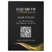 プロフェッショナル美容師美しいサロン クリップボード (裏面)