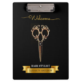 プロフェッショナル美容師美しいサロン クリップボード