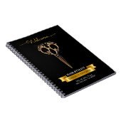 プロフェッショナル美容師美しいサロン ノートブック (右側)