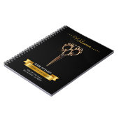 プロフェッショナル美容師美しいサロン ノートブック (左側)