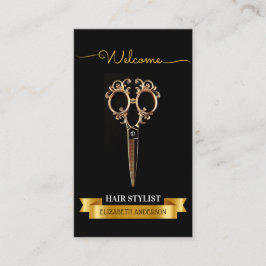 プロフェッショナル美容師美しいサロン 名刺