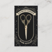 プロフェッショナル美容師美しいサロン 名刺 (正面)