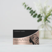 プロフェッショナル美容院まつ毛拡張化粧 名刺 (スタンド正面)