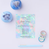 プロフェッショナル美容院オパールデザイン チラシ (シングル)