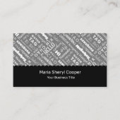 プロフェッショナル翻訳者名刺 名刺 (正面)