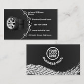 プロフェッショナル自動タイヤサービス | エキスパートタイ気にヤ 名刺 (正面/裏面)