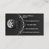 プロフェッショナル自動タイヤサービス | エキスパートタイ気にヤ 名刺 (正面)