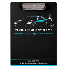 プロフェッショナル自動体絵を描ショップ車の クリップボード