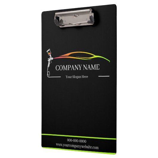 プロフェッショナル自動体絵を描ショップ車の クリップボード (左)