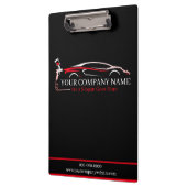 プロフェッショナル自動体絵を描ショップ車の クリップボード (左)