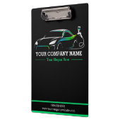 プロフェッショナル自動体絵を描ショップ車の クリップボード (左)