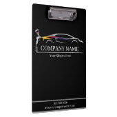 プロフェッショナル自動体絵を描ショップ車の クリップボード (右)