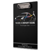 プロフェッショナル自動体絵を描ショップ車の クリップボード (左)