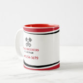 プロフェッショナル自動修復マグ ツートーンマグカップ (正面左)