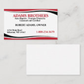 プロフェッショナル自動修復名刺 名刺 (正面/裏面)