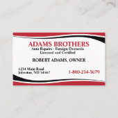 プロフェッショナル自動修復名刺 名刺 (正面)