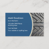 プロフェッショナル自動整備士タイヤ 名刺 (正面)