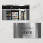 プロフェッショナル自動販売機サービス 名刺 (正面/裏面)