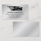 プロフェッショナル自動車のメタリックフェイクの詳細 名刺 (正面/裏面)