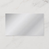 プロフェッショナル自動車のメタリックフェイクの詳細 名刺 (裏面)