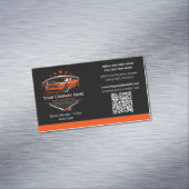 プロフェッショナル自動車詳細洗車会社 マグネット名刺 (インサイチュ)