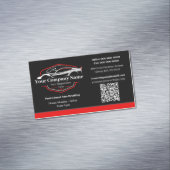 プロフェッショナル自動車詳細洗車会社 マグネット名刺 (インサイチュ)