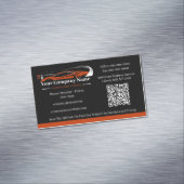 プロフェッショナル自動車詳細洗車会社 マグネット名刺 (インサイチュ)