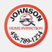 プロフェッショナル自宅検査 マグネット (正面)