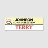 プロフェッショナル自宅検査 名札 (正面)