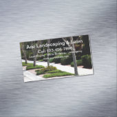 プロフェッショナル芝及び造園 マグネット名刺 (インサイチュ)