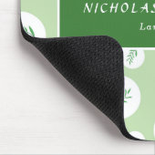 プロフェッショナル芝生と木気に マウスパッド (コーナー)