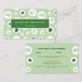 プロフェッショナル芝生と木気に 予約カード (正面/裏面)