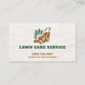 プロフェッショナル芝草造園ヤードサービス 名刺 (正面)