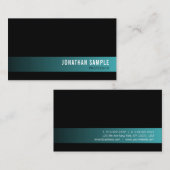 プロフェッショナル芸術的デザインプモダンライナラグジュアリー 名刺 (正面/裏面)