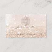 プロフェッショナル華モダンエレガント《写真》ぼけ味 名刺 (正面)