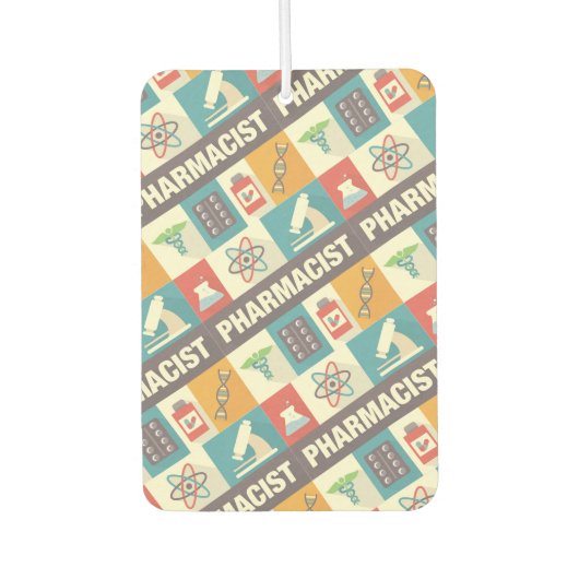 プロフェッショナル薬剤師アイコニック設計 カーエアーフレッシュナー (正面)