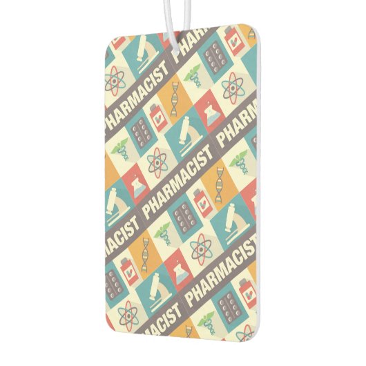 プロフェッショナル薬剤師アイコニック設計 カーエアーフレッシュナー (左)