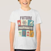 プロフェッショナル薬剤師アイコニック設計 トライブレンドＴシャツ (正面)