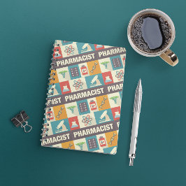 プロフェッショナル薬剤師アイコニック設計 ノートブック