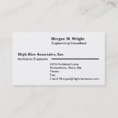 プロフェッショナル虹色パールフィニッシュ, ZSSG 名刺 (正面)