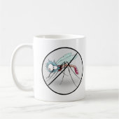 プロフェッショナル蚊取おもしろいり コーヒーマグカップ (左)
