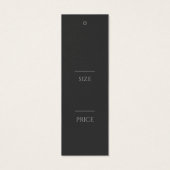 プロフェッショナル衣料品ブランドつるラベル (裏面)