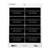 プロフェッショナル製品のビジネスラベル ラベル (フルシート)