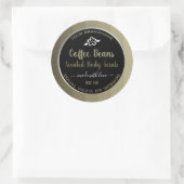 プロフェッショナル製品包装コーヒー豆ラベル ラウンドシール (バッグ)