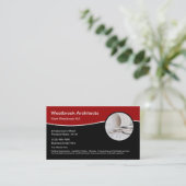 プロフェッショナル設計者とアーキテクチャ 名刺 (スタンド正面)