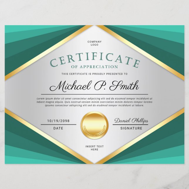 プロフェッショナル認定証表彰 (正面)