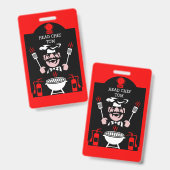 プロフェッショナル調理師贈与 バッジ (正面＆裏面)