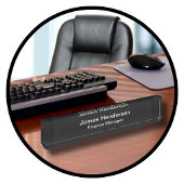 プロフェッショナル財務管理者 デスクネームプレート