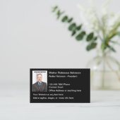 プロフェッショナル財務顧問名刺 名刺 (スタンド正面)